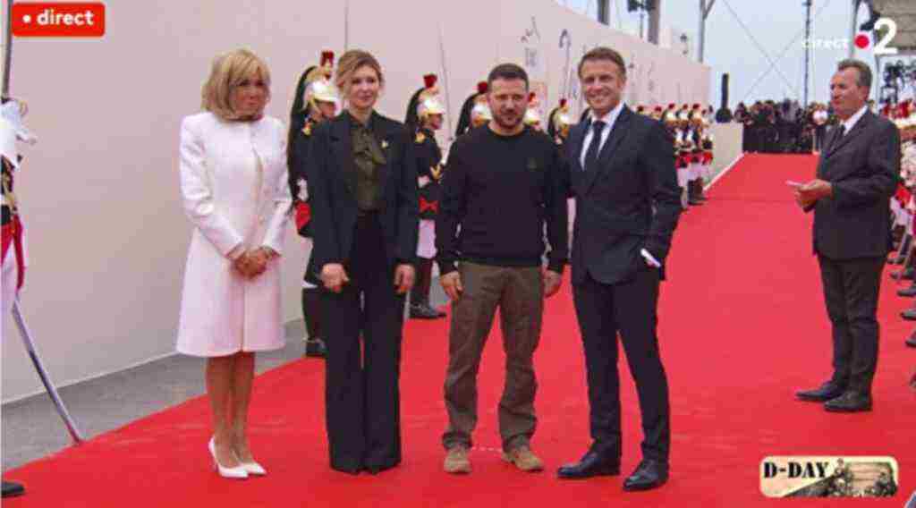 Зеленський прибув на церемонію до Дня висадки в Нормандії