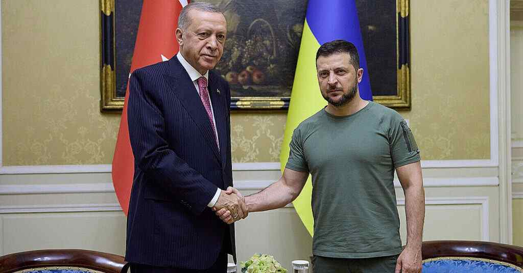 Ердоган закличе до якнайшвидшого припинення вогню на зустрічі із Зеленським