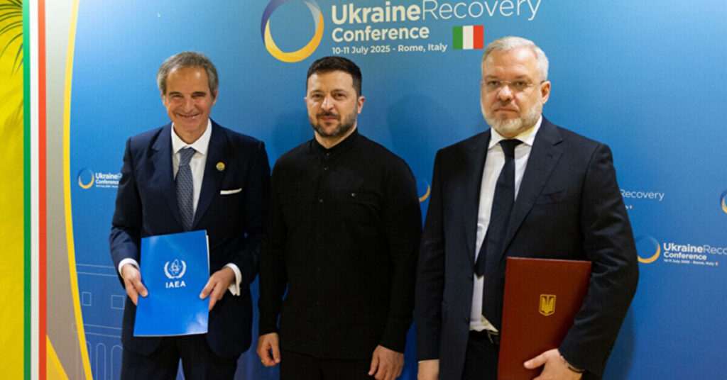 Україна та МАГАТЕ підписали меморандум щодо гарантій безпеки на АЕС