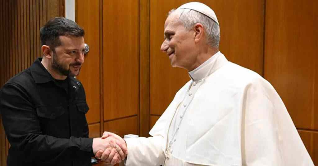 Зеленський в Італії зустрівся з Папою Левом XIV