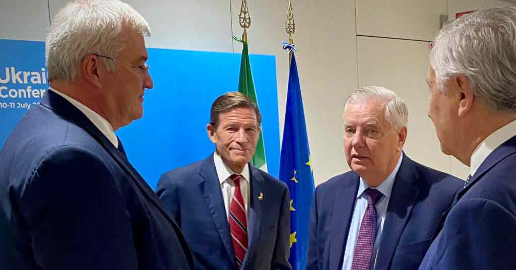 Сибіга зустрівся з американськими сенаторами Гремом та Блюменталем