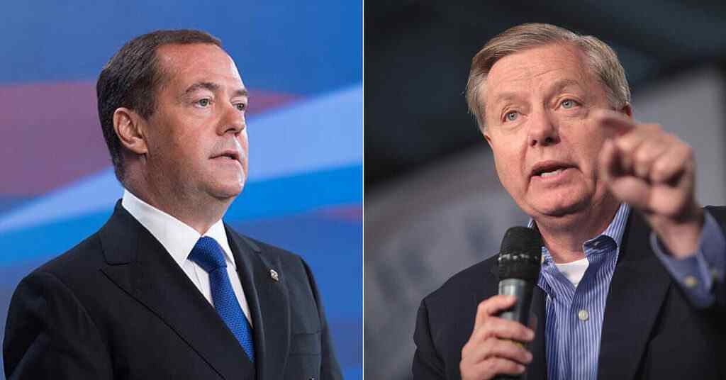 Грем та Медвєдєв посперечалися в соцмережі після російських погроз США