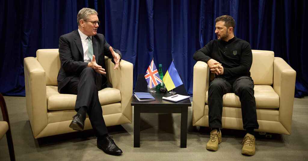 Зеленський прибув на зустріч з прем’єром Британії