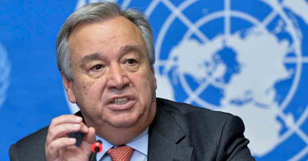 Генсек ООН засудив масований обстріл України та закликав до перемир’я