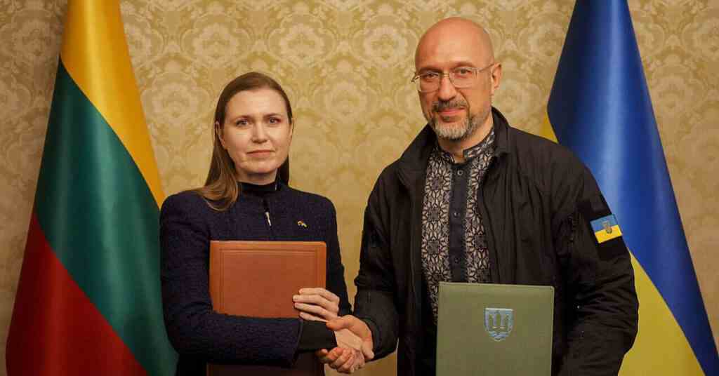 Шмигаль анонсував спільне з Литвою виробництво далекобійних безпілотників