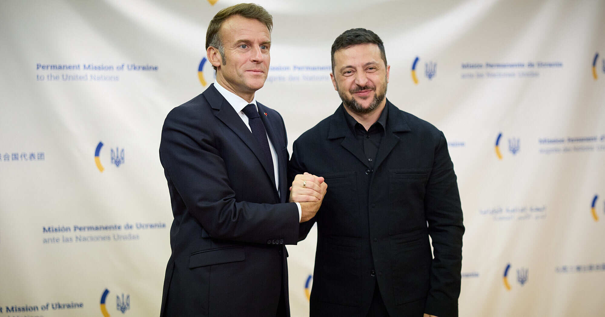 Посилення ППО та санкції проти Москви: Зеленський зустрівся з Макроном Посилення ППО та санкції проти Москви: Зеленський зустрівся з Макроном