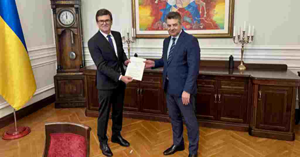 Новий посол Німеччини приступив до роботи в Україні