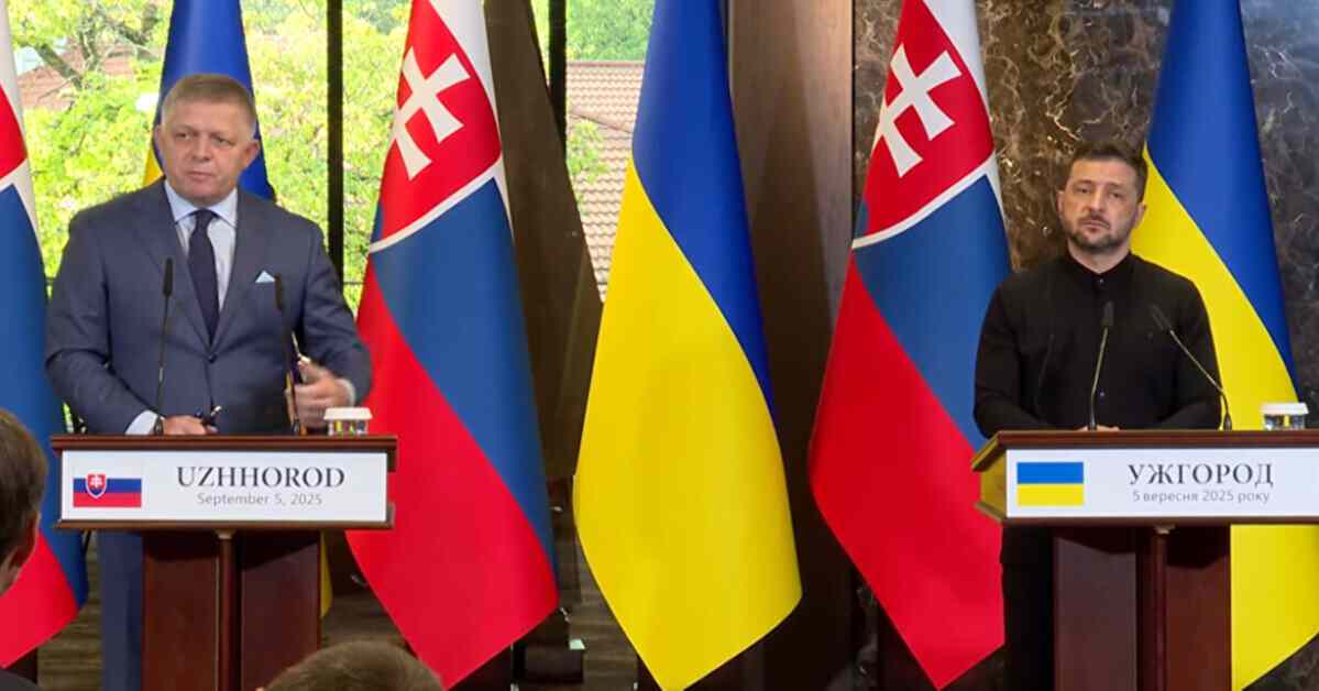 Зеленський запропонував Словаччині позбутися російської залежності