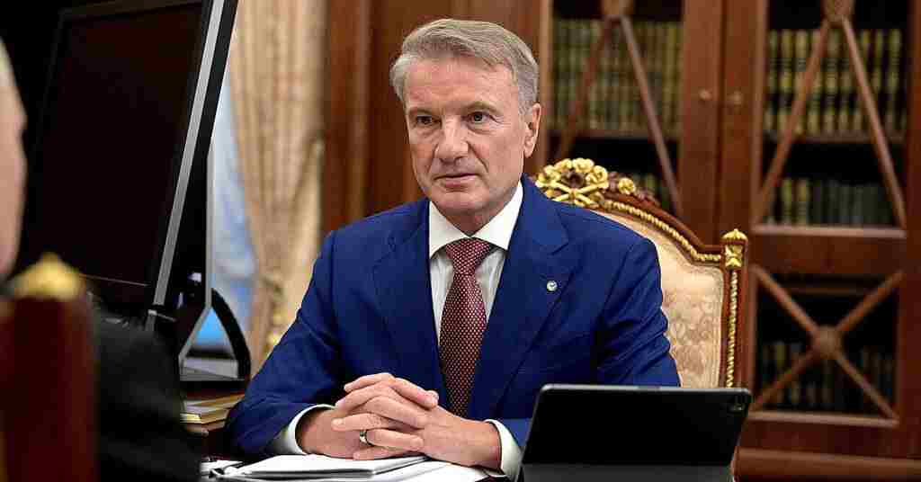 Голова російського “Сбербанку” заявив про “технічну стагнацію” в економіці РФ