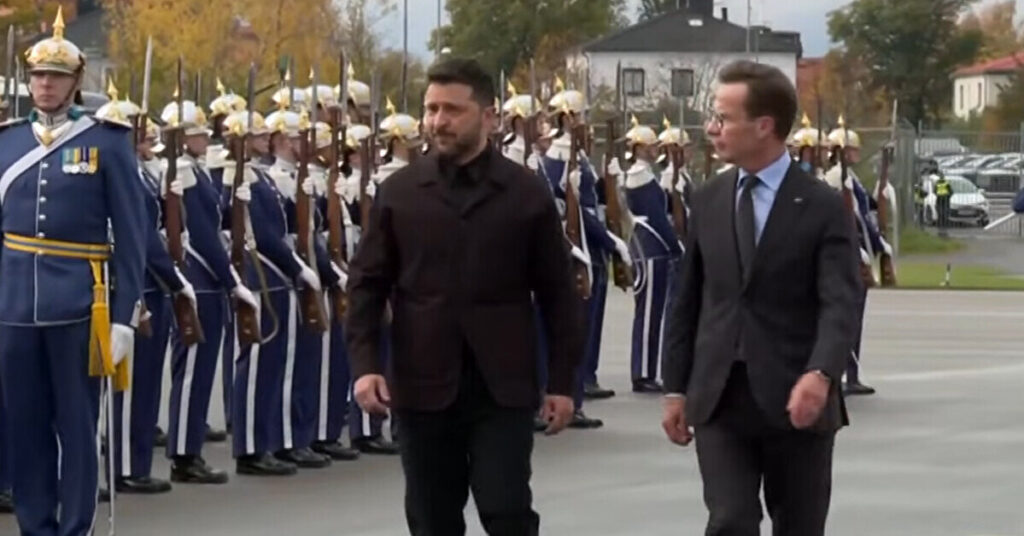 Зеленський після Норвегії прибув до Швеції