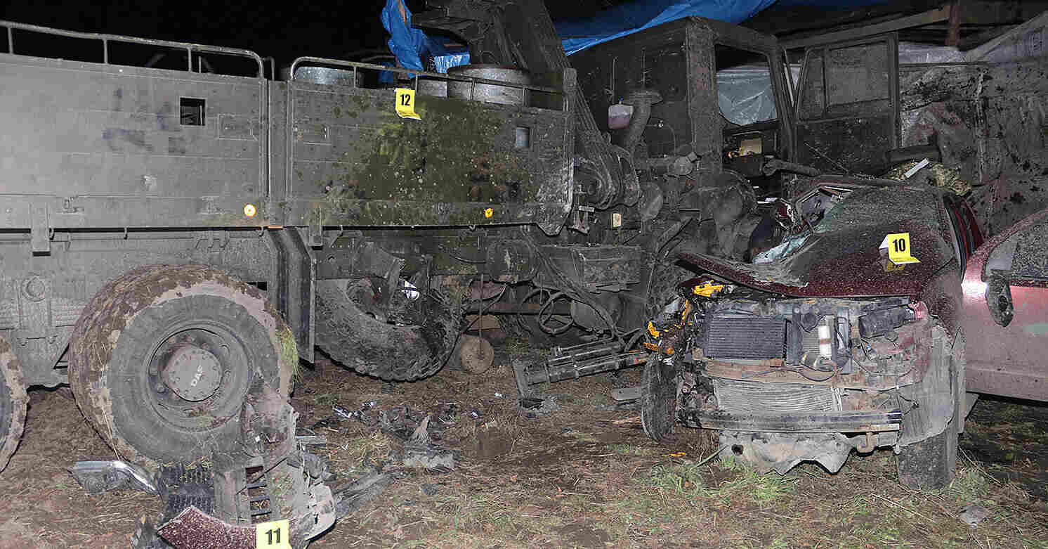 У Львівській області внаслідок ДТП загинули четверо військових У Львівській області внаслідок ДТП загинули четверо військових