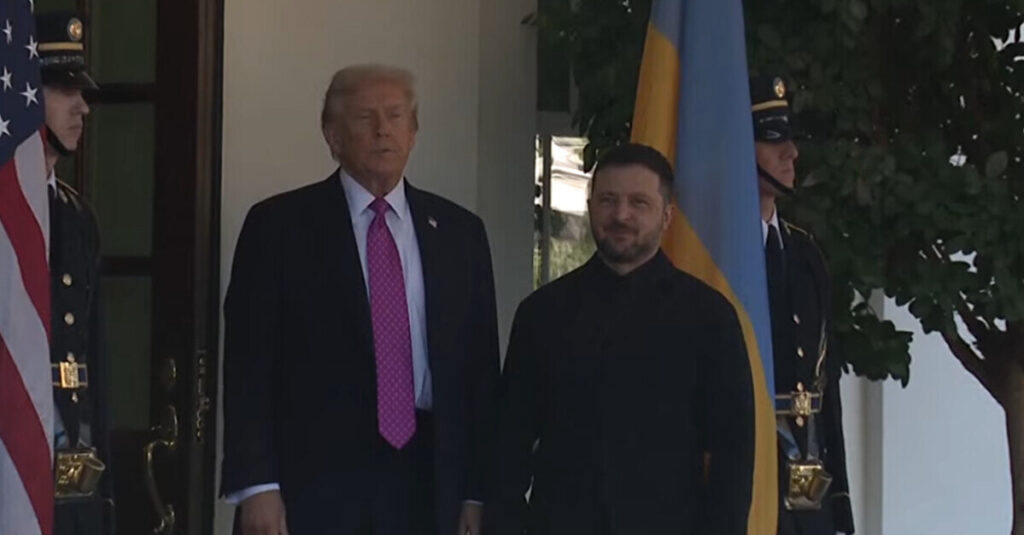 Зеленський прибув до Білого дому для зустрічі з Трампом