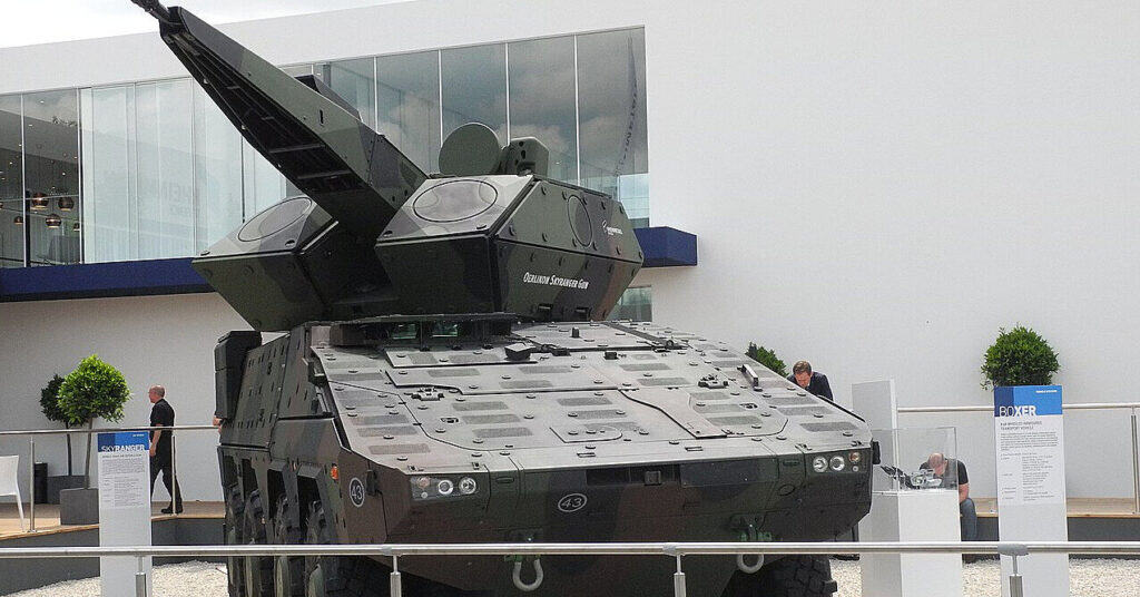 Rheinmetall передасть Україні системи ППО Skyranger 35 за рахунок активів РФ