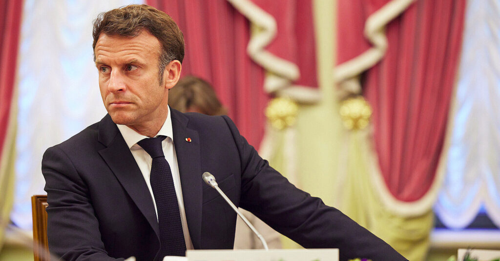 Макрон зробив заяву щодо “репараційного кредиту” для України