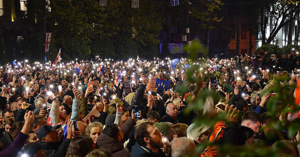 МВС Грузії заявило про затримання п’яти організаторів акції протесту в Тбілісі