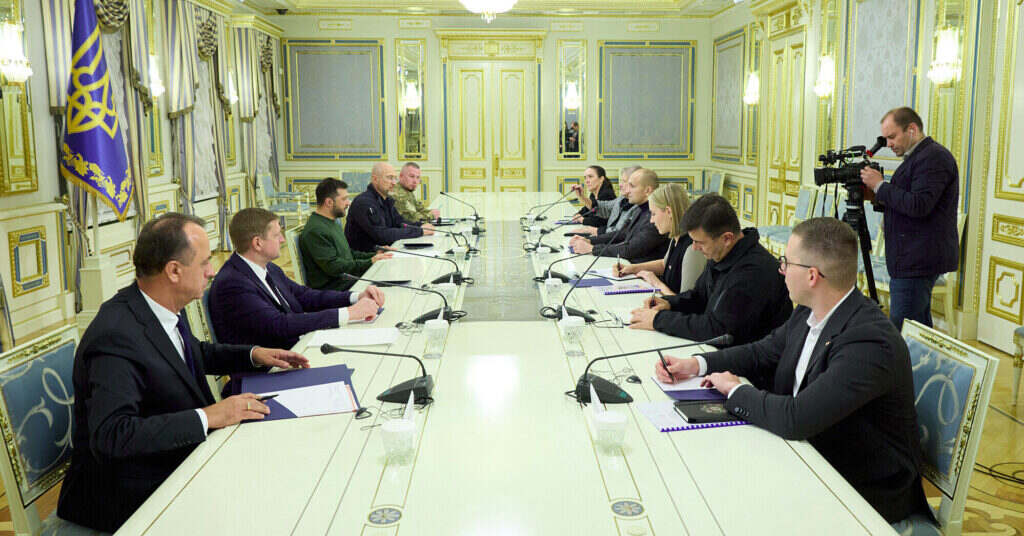 Зеленський обговорив з главою Міноборони Хорватії спільні оборонні проєкти