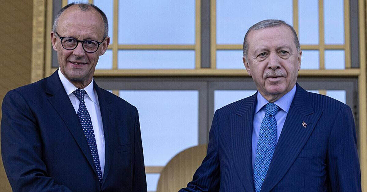 Ердоган і Мерц публічно посварилися через ситуацію у секторі Гази Ердоган і Мерц публічно посварилися через ситуацію у секторі Гази