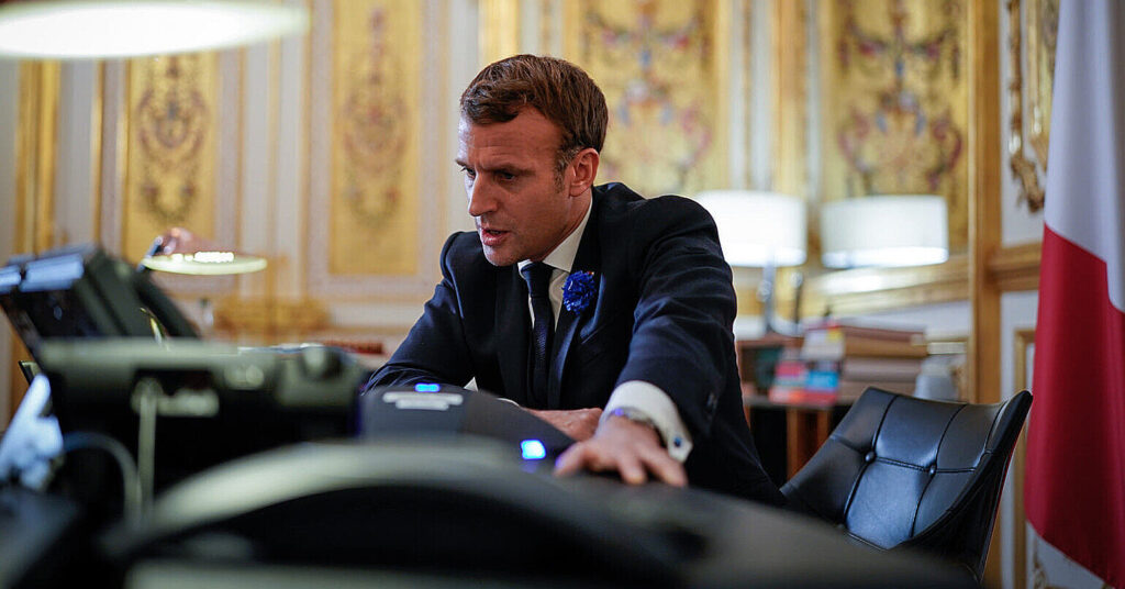 Макрон анонсував більш активну протидію “тіньовому флоту” РФ Макрон анонсував більш активну протидію “тіньовому флоту” РФ