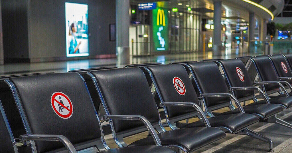 Аеропорт Вільнюса зупиняв роботу через кулі у повітряному просторі