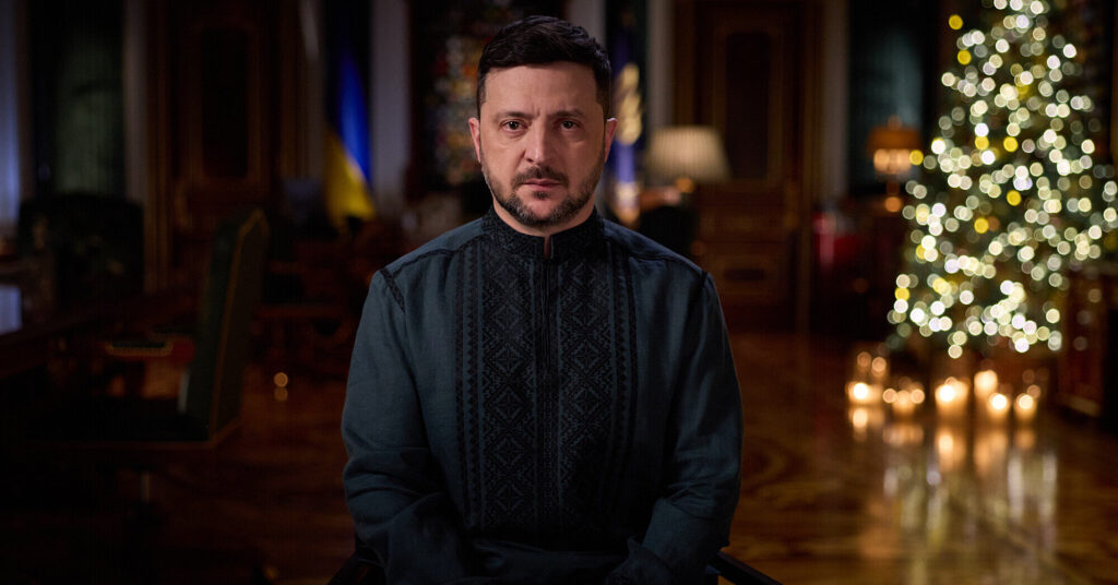 Зеленський у новорічному зверненні: Мій підпис буде під сильною угодою