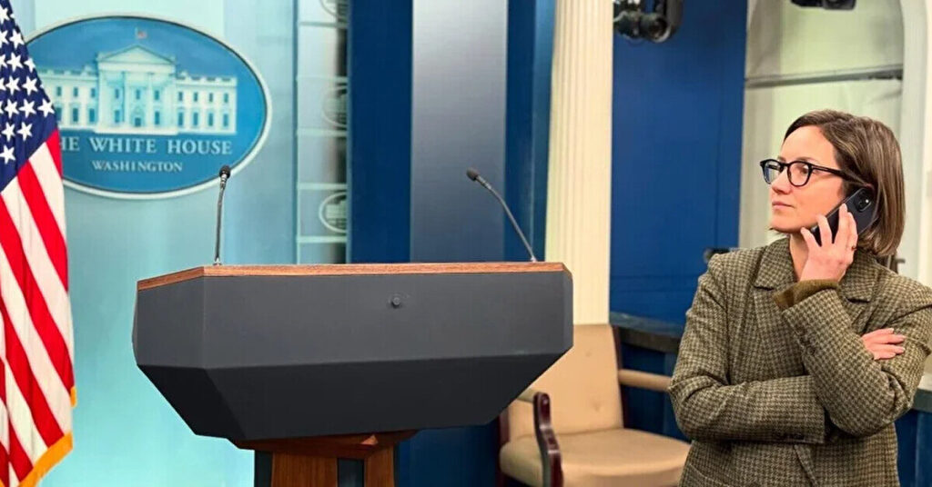 Українська журналістка вперше долучилася до пулу президента США Трампа