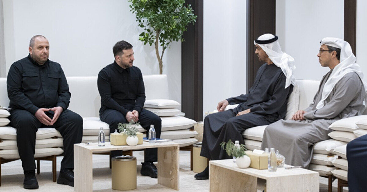 Зеленський заявив про нове співробітництво після зустрічі з лідером ОАЕ