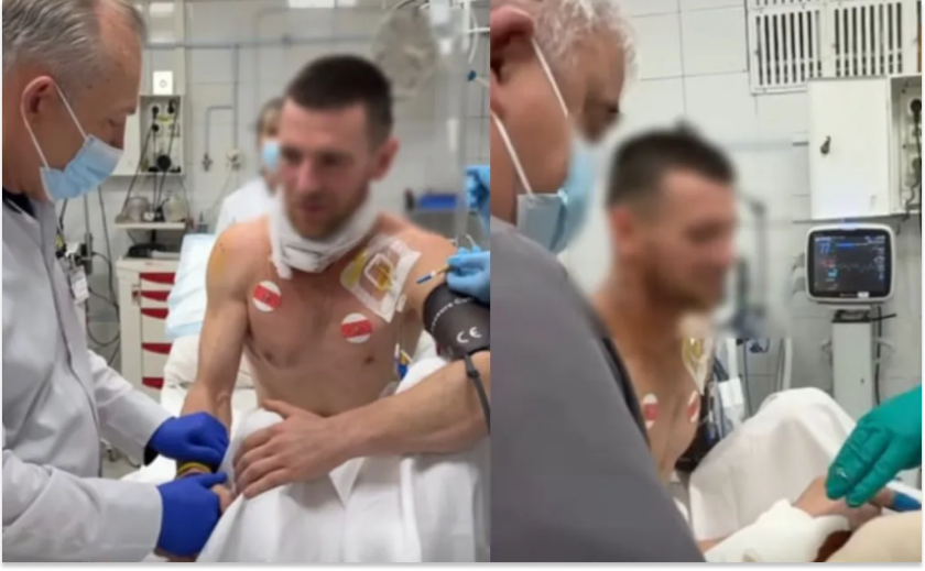 Перелили майже 4 літри крові: у Дніпрі медики врятували військового з критичним пораненням шиї