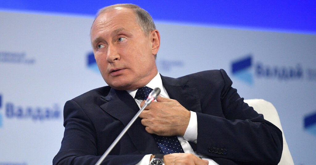 Путін видав нову порцію виправдань війни проти України