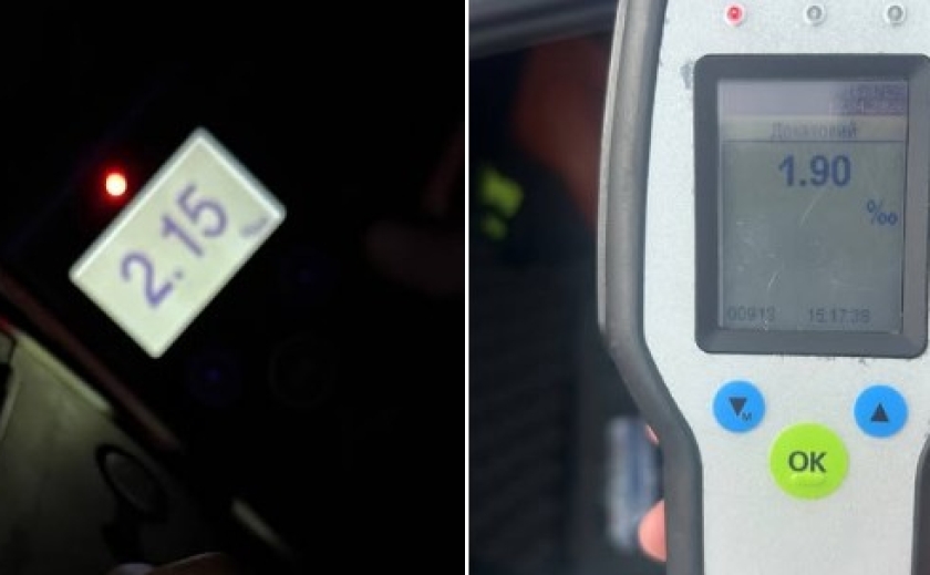 У Дніпрі троє водіїв їздили за кермом у нетверезому стані