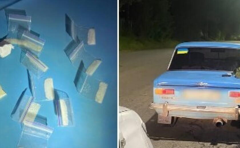 У Дніпрі затримали водія, який мав при собі наркотики та пістолет