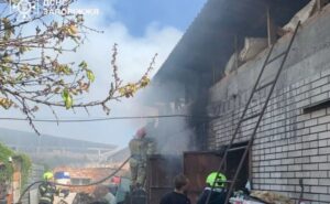 У Запоріжжі через несправне обладнання зайнявся гараж
