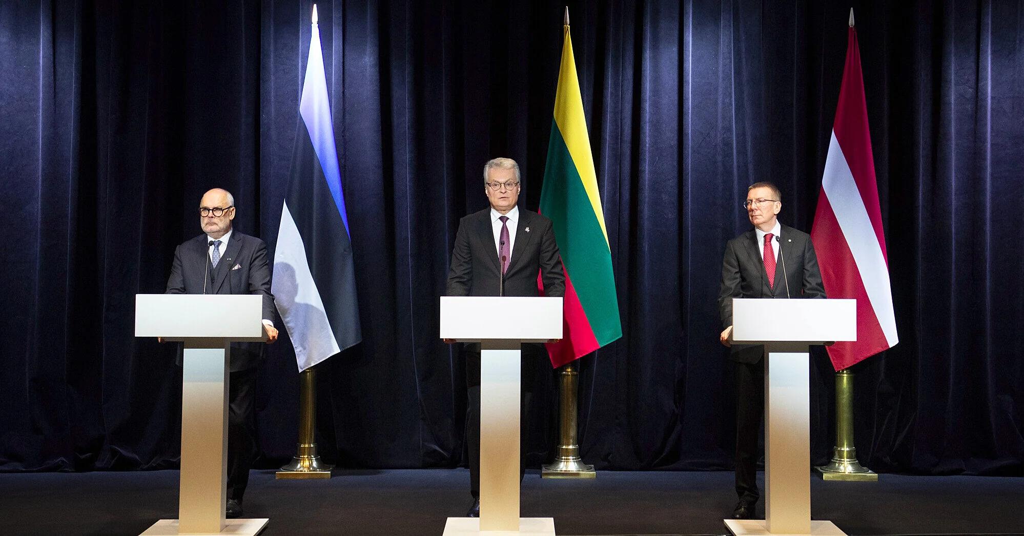 Президенти Литви, Латвії та Естонії заговорили про загрозу дронів Президенти Литви, Латвії та Естонії заговорили про загрозу дронів