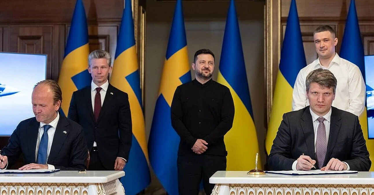 Україна та Швеція домовилися про закупівлю винищувачів Gripen E