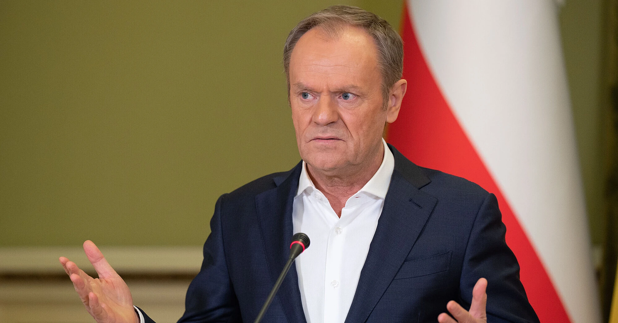 Туск назвав відсутність Зеленського на конференції в Гданську жестом деескалації