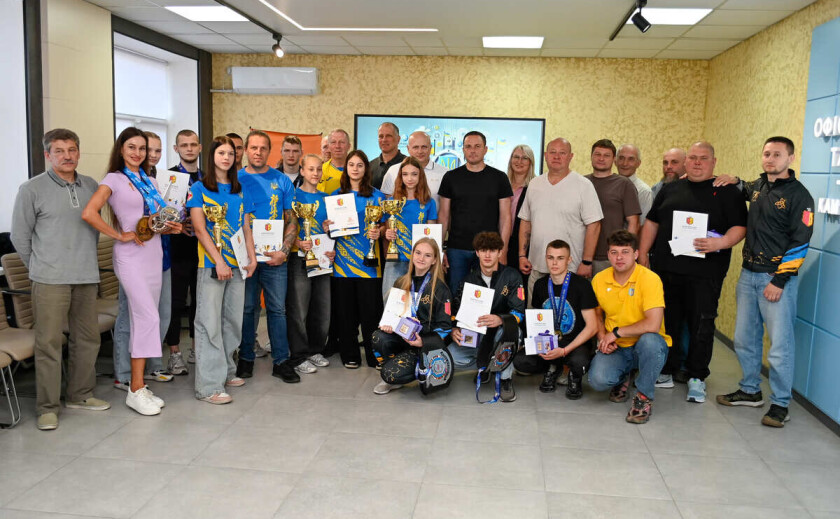 У Кам’янському відзначили спортсменів–переможців та призерів міжнародних змагань