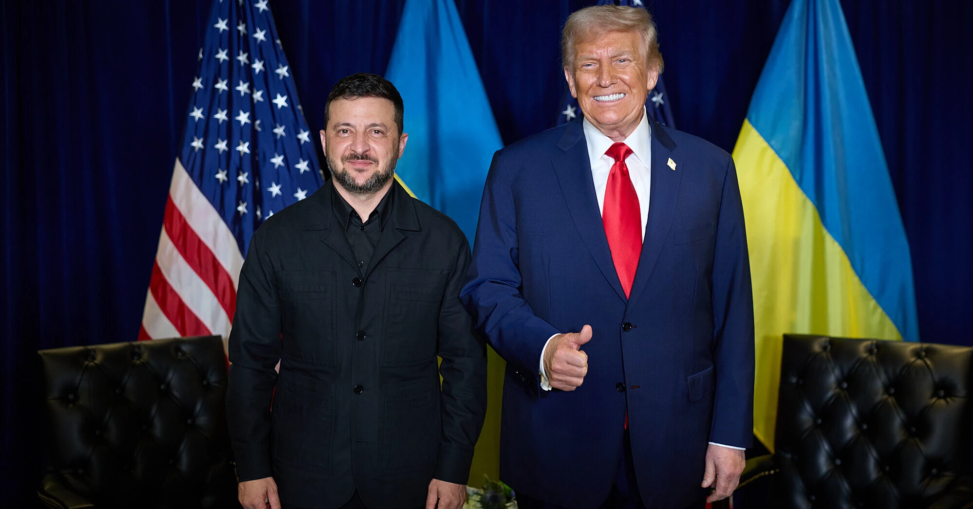 Трамп і Зеленський провели кулуарну розмову на саміті G7 (Оновлено) Трамп і Зеленський провели кулуарну розмову на саміті G7 (Оновлено)