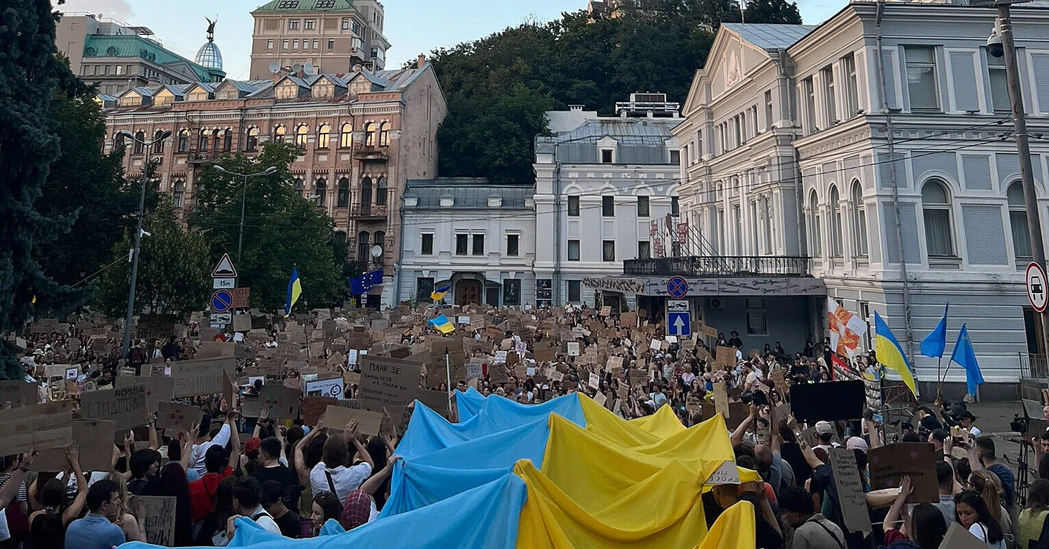 Протест у Києві переходить у формат ходи, Зеленському озвучили нову пропозицію щодо Федорова
