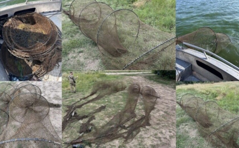 На Кам’янському водосховищі рибоохоронці виявили 75-метровий браконьєрський ятір На Кам’янському водосховищі рибоохоронці виявили 75-метровий браконьєрський ятір