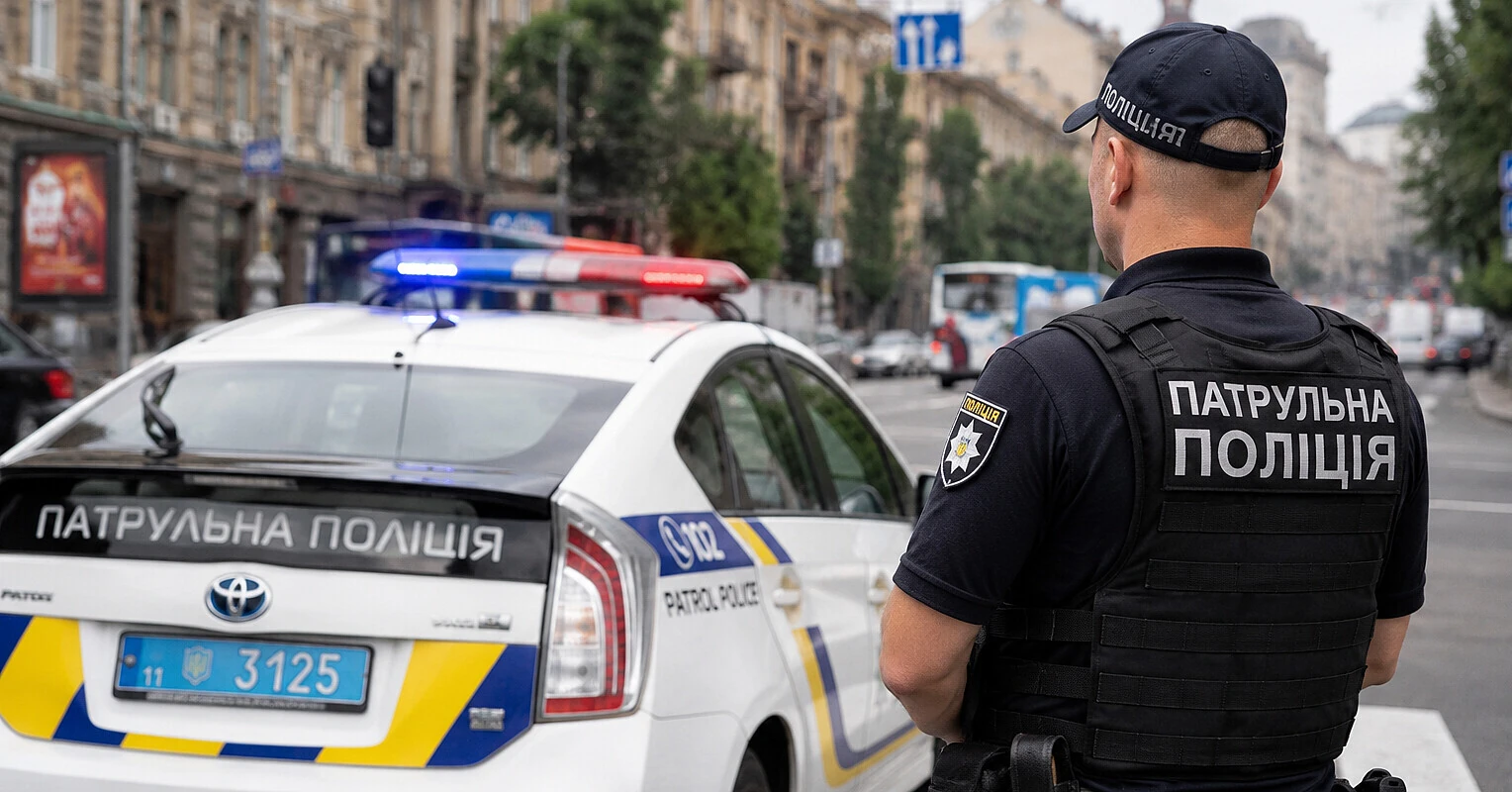 У Києві ветеран після зупинки автомобіля вступив у бійку з поліцією