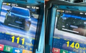 Небезпечне перевищення швидкості: у Кривому Розі порушників зафіксував TruCam
