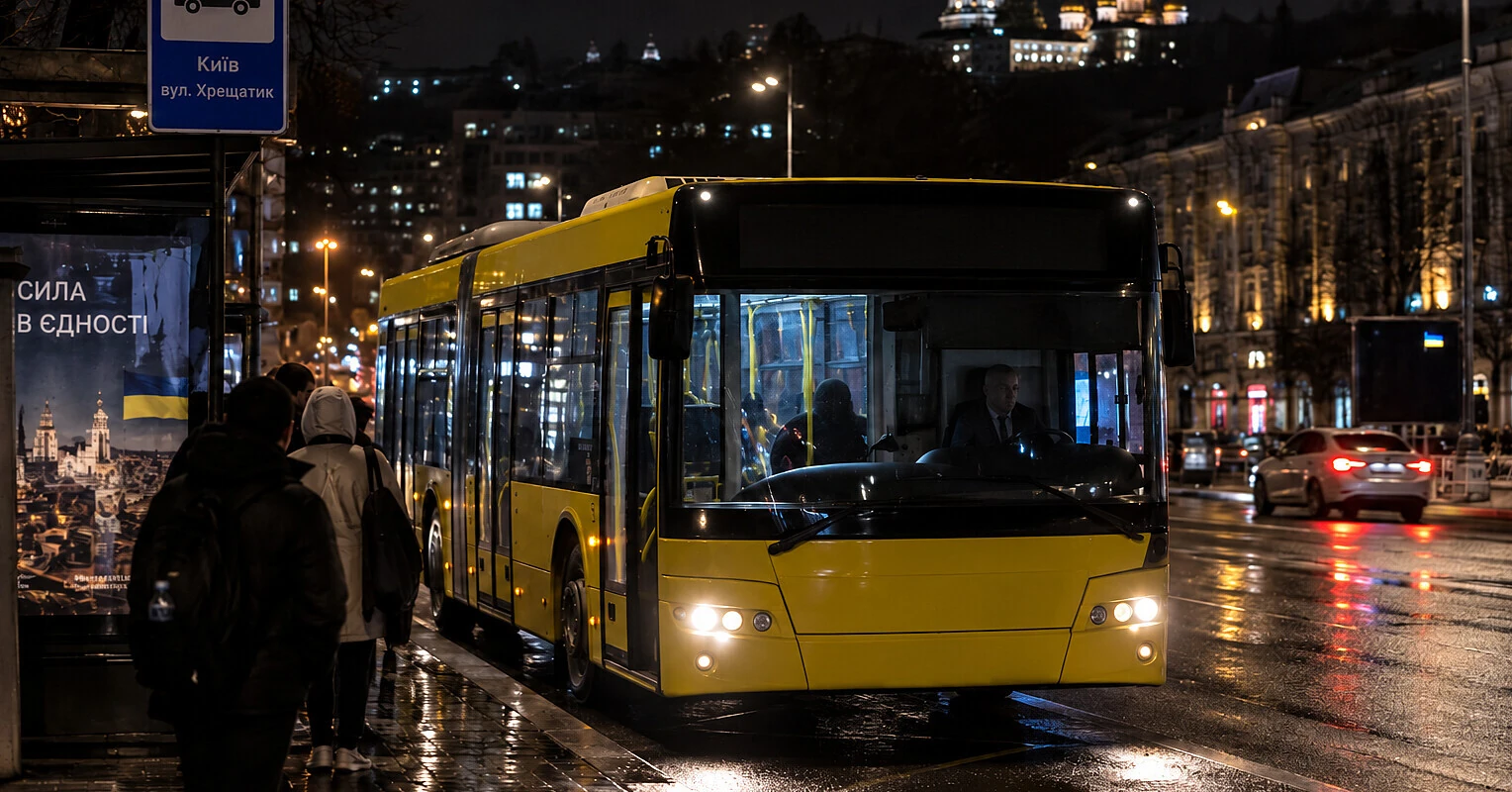 У Києві з 10 вересня запустять чотири нічних автобуси під час комендантської години У Києві з 10 вересня запустять чотири нічних автобуси під час комендантської години