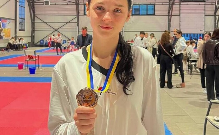 Спортсменка з Кам’янського здобула «бронзу» чемпіонату України з тхеквондо