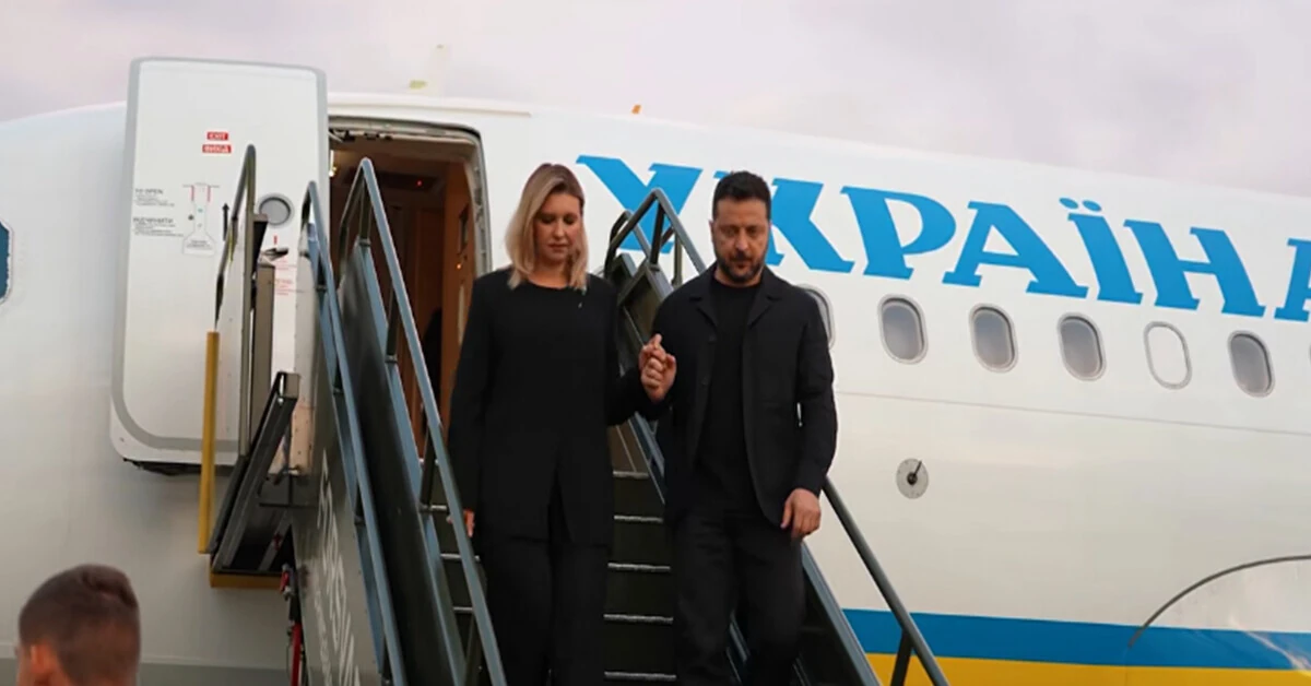 Зеленський з першою леді прибув до Норвегії на похорон короля Гаральда