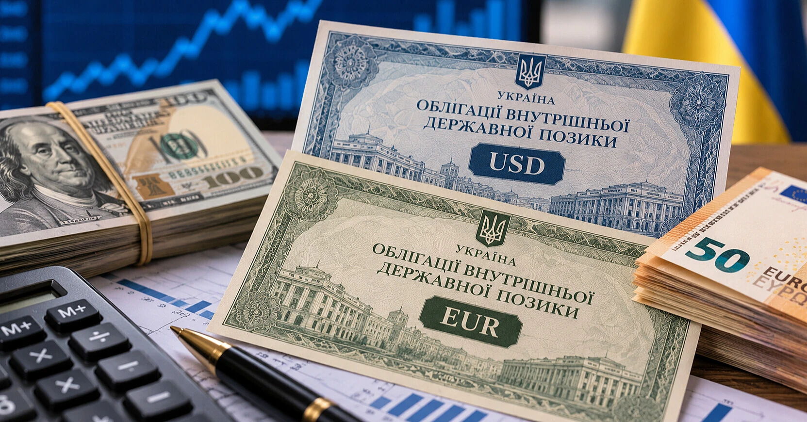 Валютні ОВДП: наскільки вигідні облігації в доларах і євро