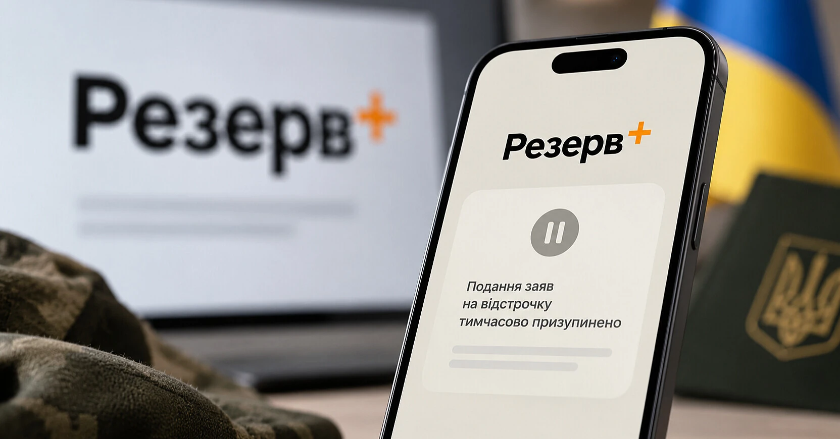 У Резерв+ тимчасово призупинили оформлення частини відстрочок У Резерв+ тимчасово призупинили оформлення частини відстрочок
