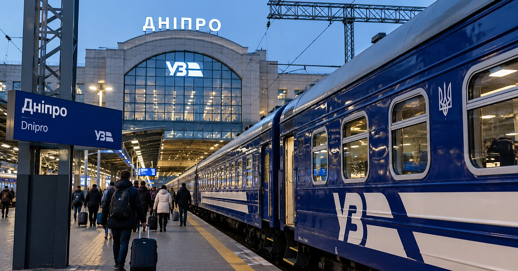 “Укрзалізниця” повідомила про проблеми з рухом поїздів через Дніпро