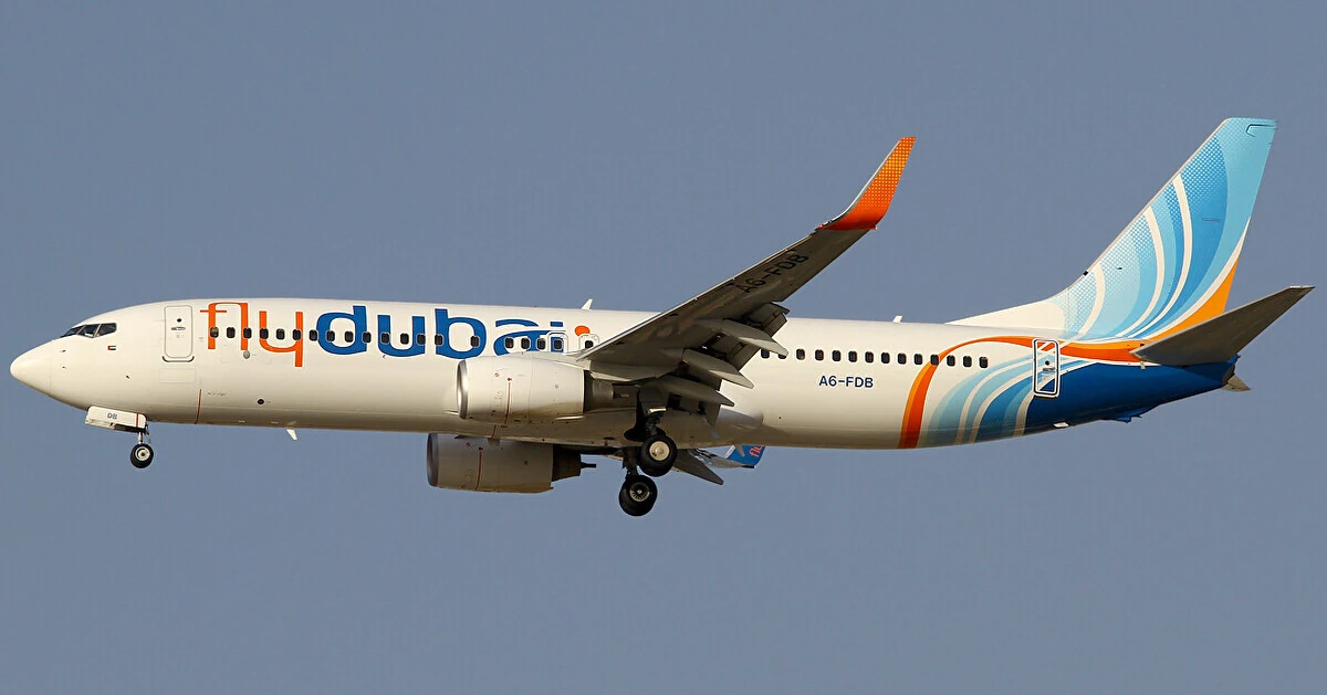 Рейс flydubai екстрено сів у Саудівській Аравії після нападу на пілота