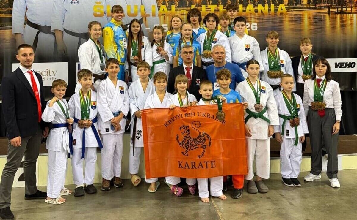Каратисти з Кривого Рогу вибороли 79 медалей на чемпіонаті світу