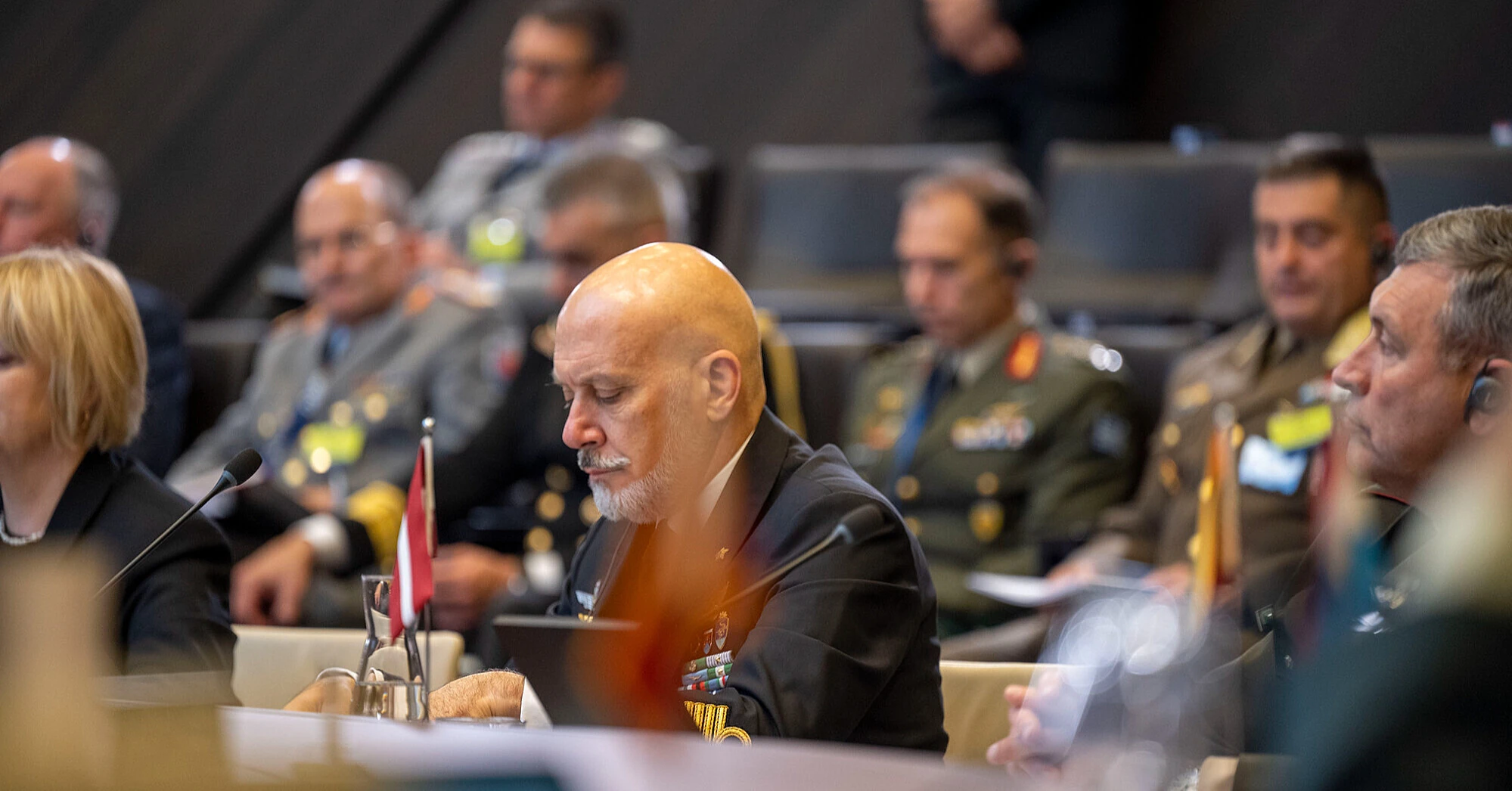 Військове керівництво НАТО зібралося в Києві після восьмирічної перерви Військове керівництво НАТО зібралося в Києві після восьмирічної перерви